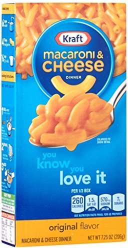 Kraft Macaroni & Cheese 7.25 oz by Kraft Dinners von BFYSYO