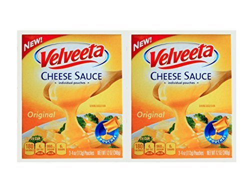 Kraft Velveeta Original Cheese Sauce, 4 Oz. Per Pouch - 2 Pouches by Kraft