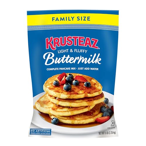 Krusteaz Pancake Mix, Complete, Buttermilk 5 Lb