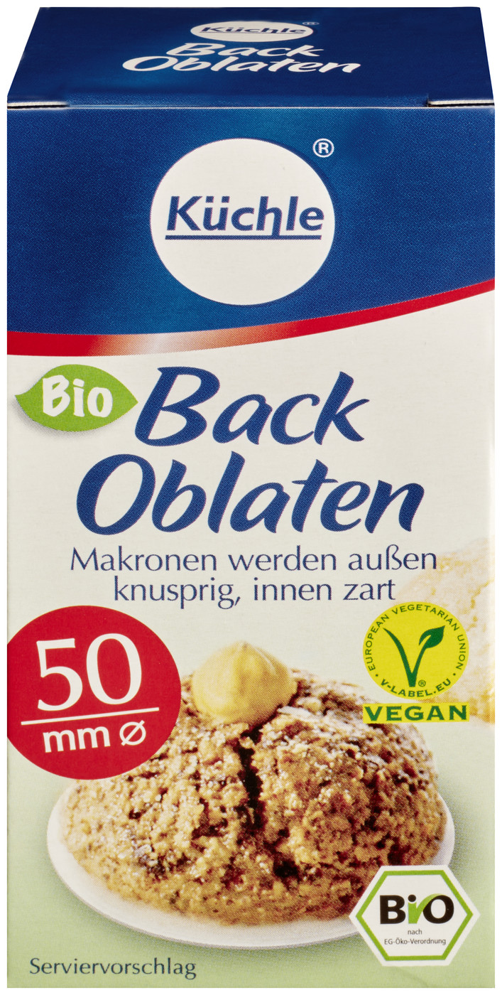 Küchle Bio Back Oblaten 50mm 37G