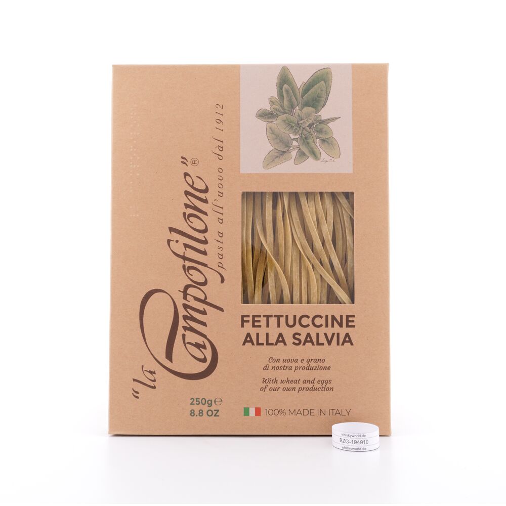 La Campofilone Fettucine Eiernudeln mit Salbei 250 g