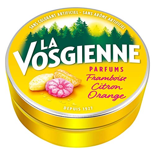 La Vosgienne - Raspberry Lemon orange 125G - Packung mit 4 von La Vosgienne