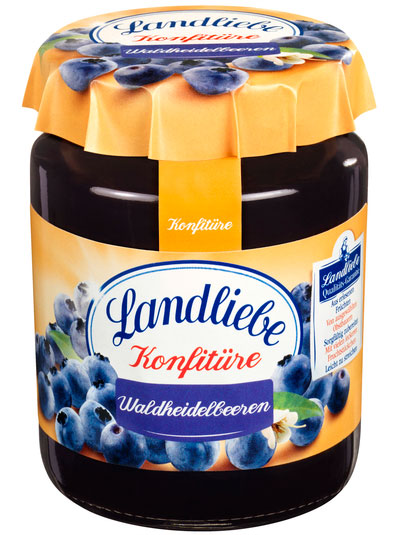 Landliebe Konfitüre Waldheidelbeeren 200G