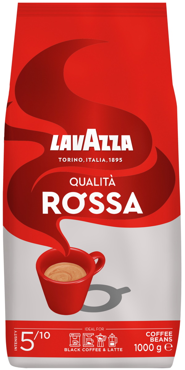 Lavazza Caffe Qualita Rossa Bohnen 1KG