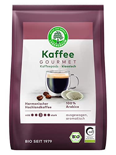 Lebensbaum - Bio Gourmet Caffe Crema klassisch Pads - 18 Stück von Lebensbaum