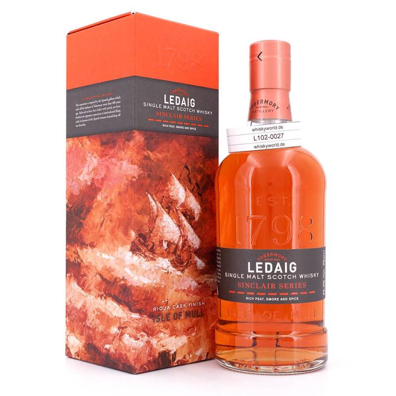 Ledaig Rioja Cask Finish Sinclair Series 0,70 L/ 46.3% vol