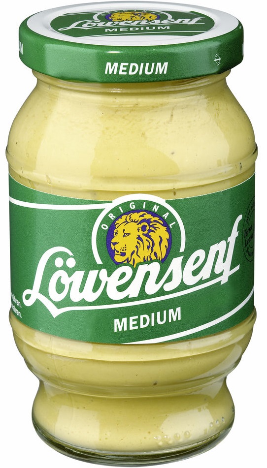 Löwensenf Senf medium würzig 250ML