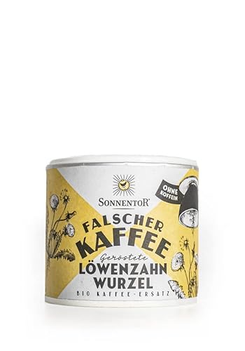 Löwenzahnwurzel geröstet Falscher Kaffee. Dose (0.07 Kg) von Sonnentor