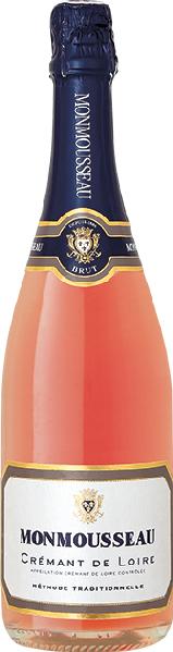 Monmousseau. Monmousseau Cremant de Loire Rose brut Methode Traditionelle