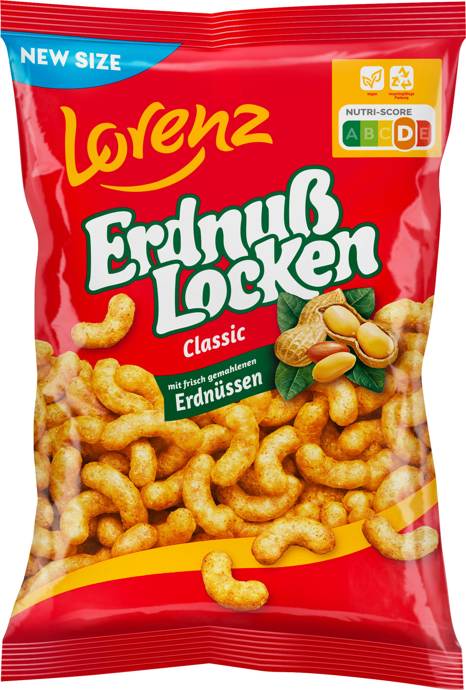 Lorenz Erdnuß Locken Classic 175G