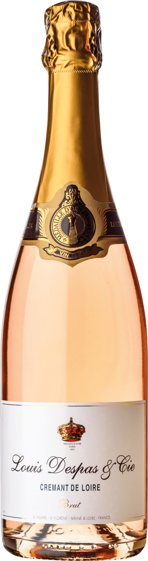 Louis Despas Crémant de Loire Brut Rosé