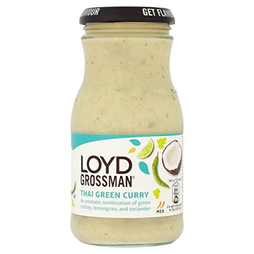 Loyd Grossman Green Thai Curry Sauce 350g (3er Pack) von Loyd Grossman