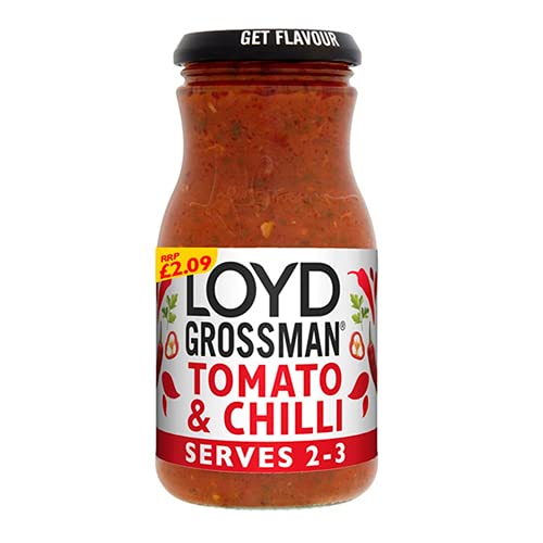 Loyd Grossman Tomaten- und Chilisauce, 6 x 350 g von LOYD