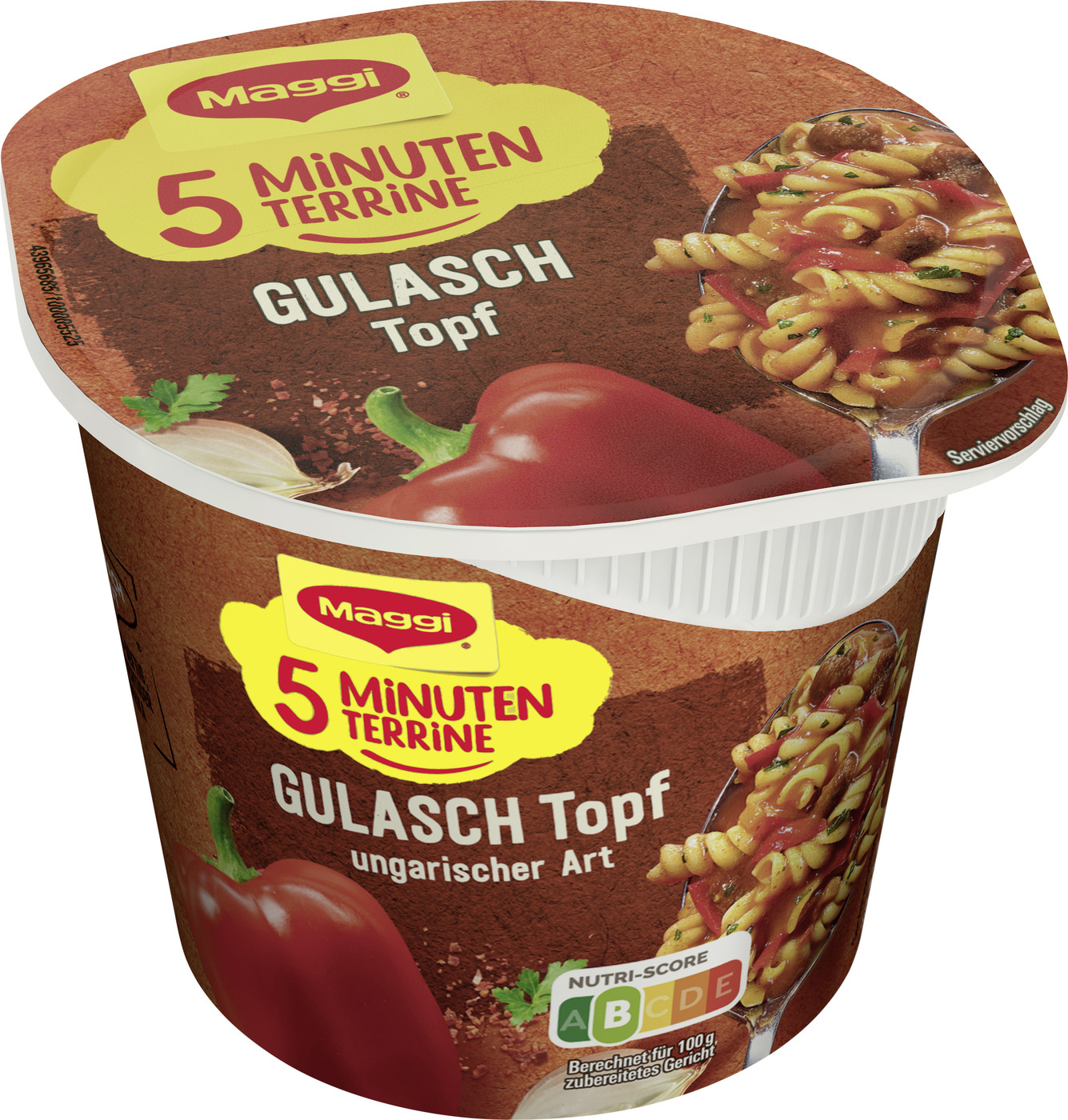 Maggi 5 Minuten Terrine Gulaschtopf Ungarische Art 57G