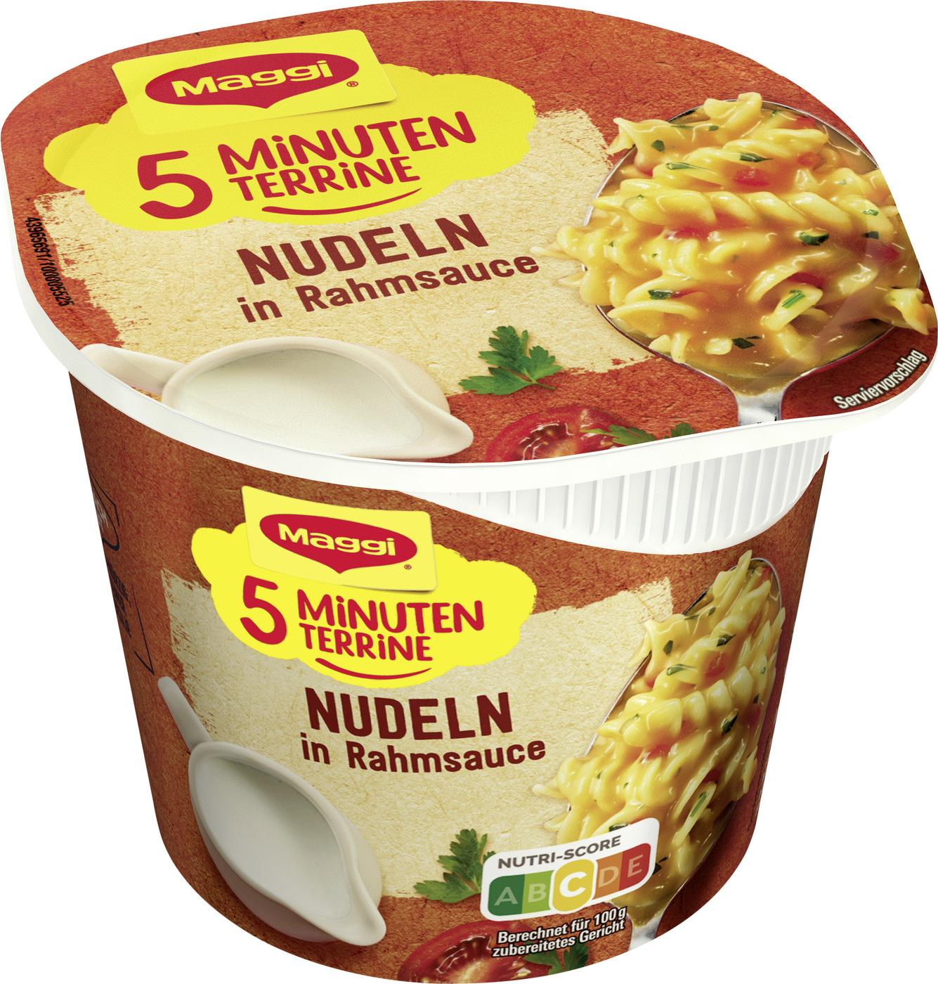 Maggi 5 Minuten Terrine Nudeln Rahmsauce 61G