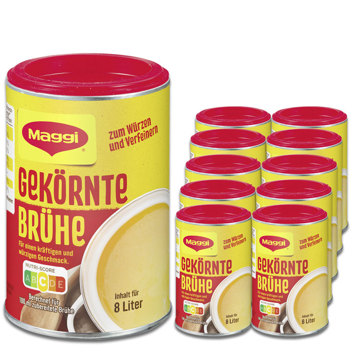 Maggi Gekörnte Brühe 10x125G