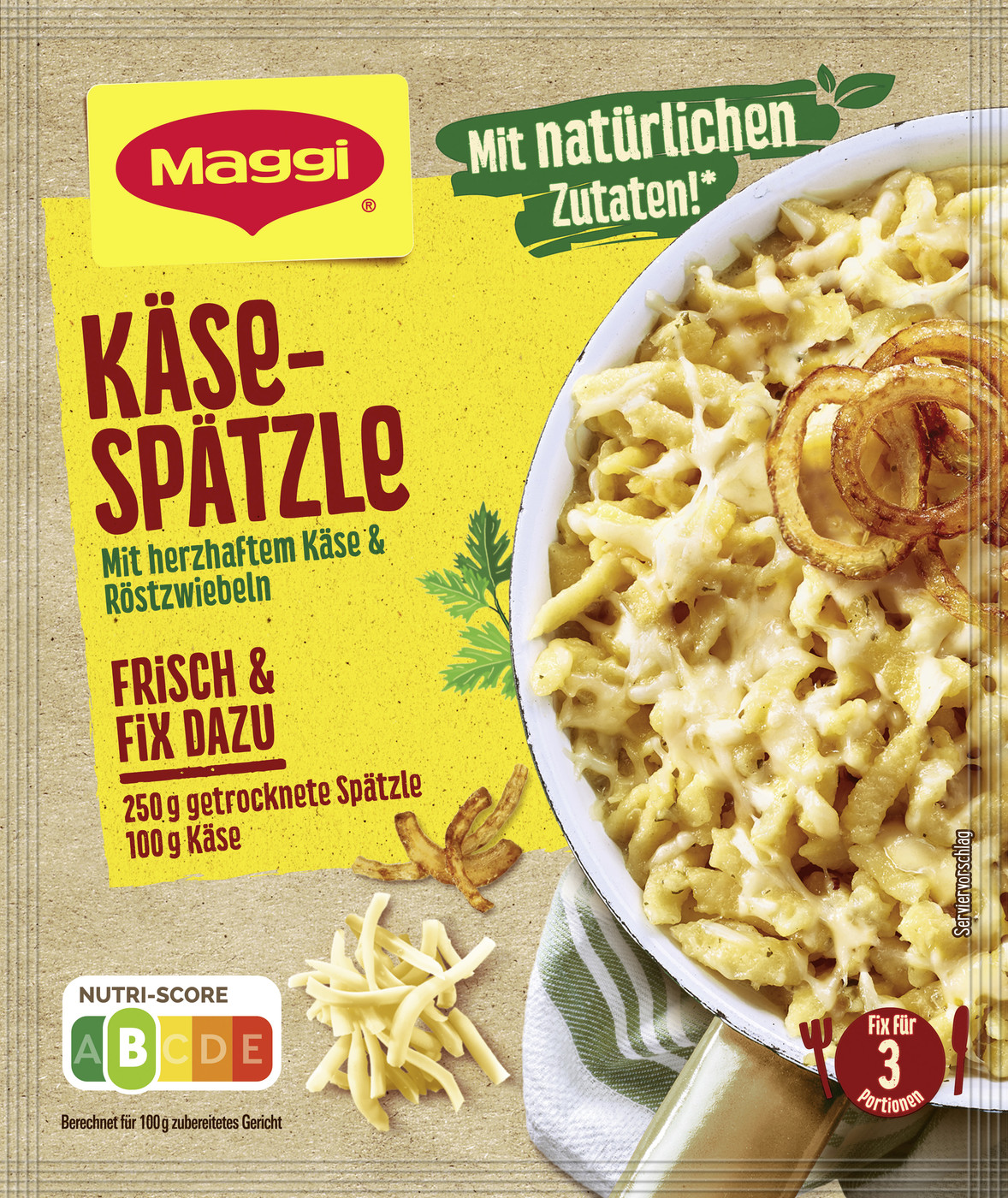 Maggi Käse Spätzle 30G