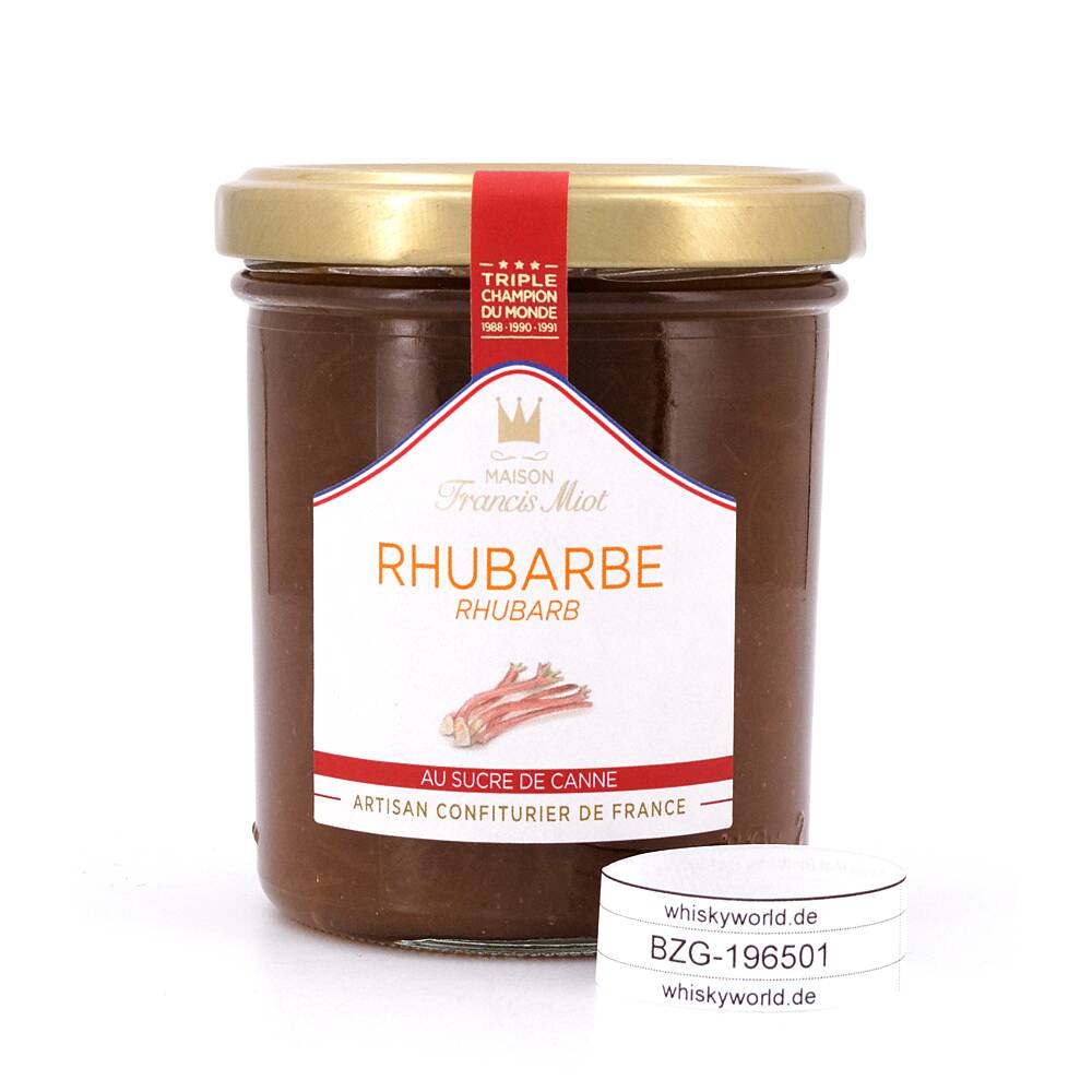 Maison Francis Miot Rhubarbe Rhabarber mit 220 g