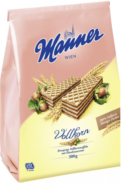 Manner Neapolitaner Schnitten Volllkorn 300G