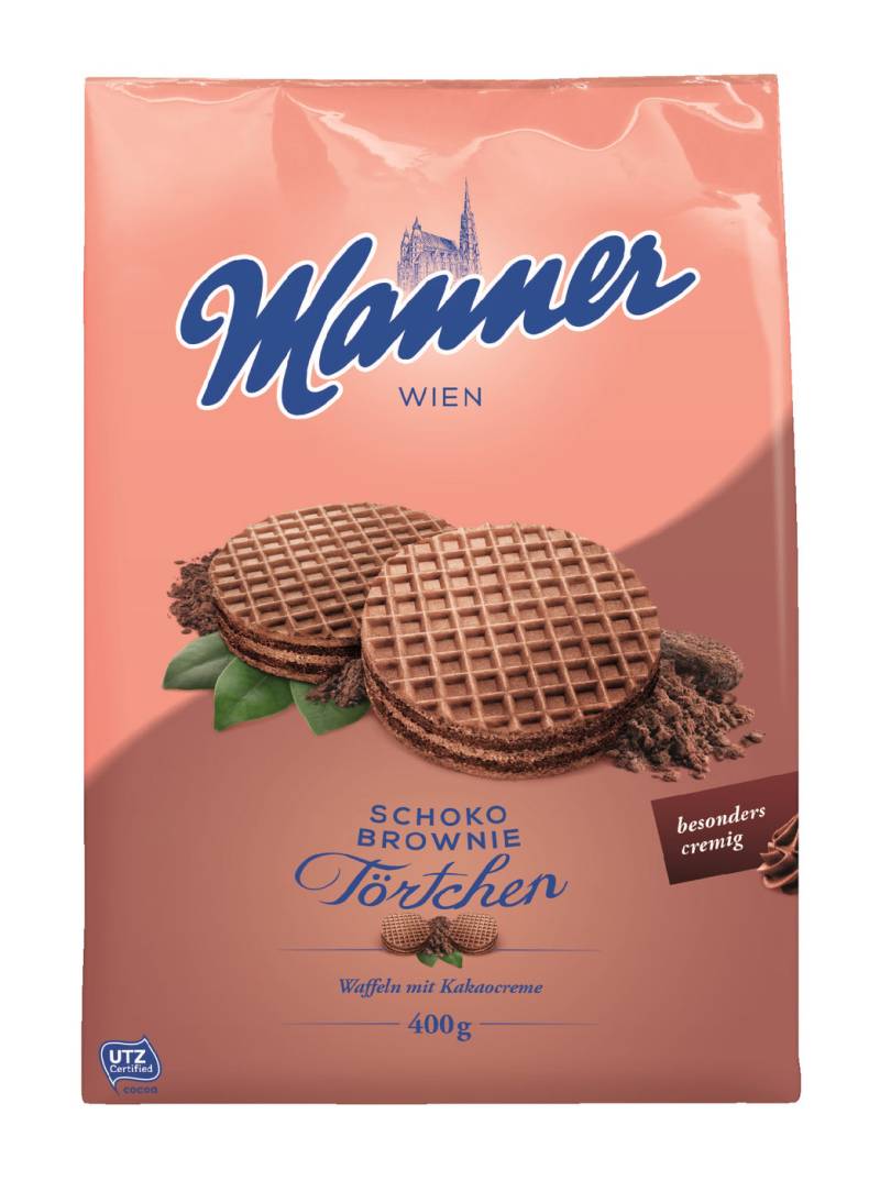 Manner Schoko Brownie Törtchen 400G