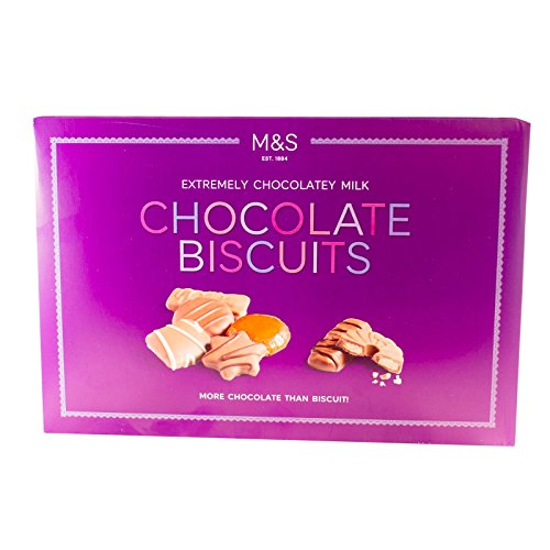 Marks & Spencer / M&S Extremely Chocolatey Milk Chocolate Biscuits 500g From the UK von Marks & Spencer