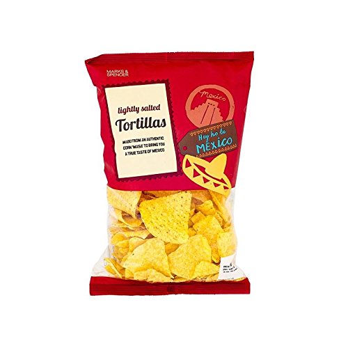 Marks & Spencer Leicht Gesalzen Tortillas 175G (Packung mit 4)