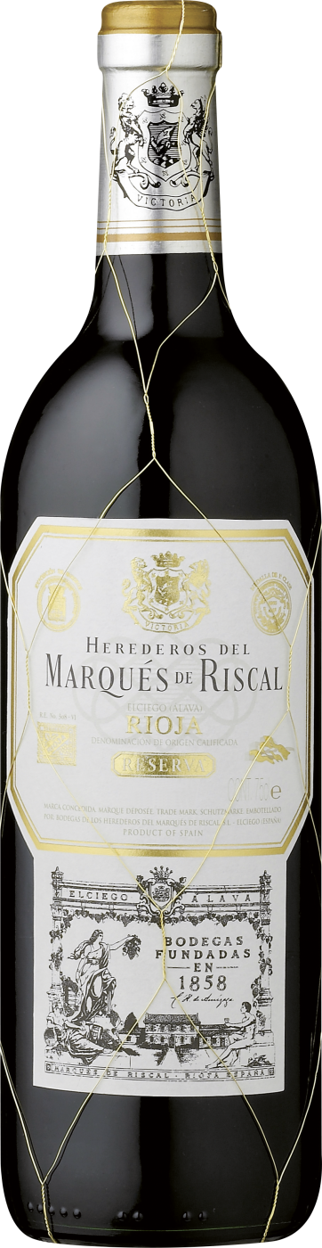 Marqués de Riscal Reserva, Rioja DOCa, Spanien, Tempranillo, Graciano, trocken