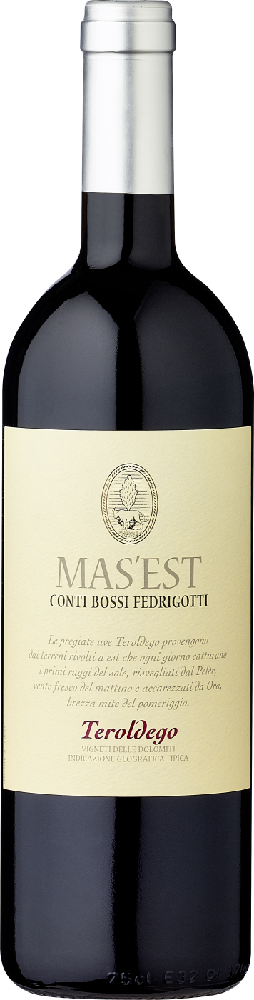 Masi Conti Bossi Fedrigotti Mas'Est Teroldego Vigneti delle Dolomiti