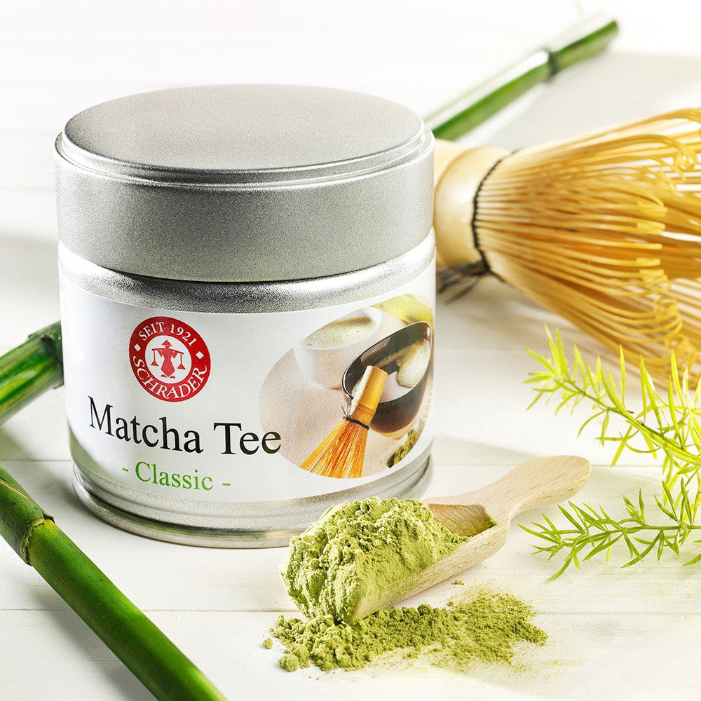 Schrader Matcha Tee Classic Bio von Schrader