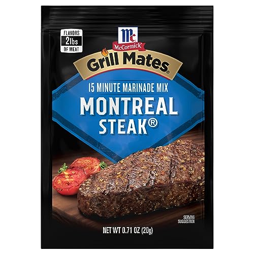 McCORMICK GRILL MATES MONTREAL STEAK MARINADE1 x 20g BEUTEL AMERICAN IMPORT