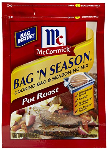 McCormick Bag 'n Season Schmorbraten, 23 Gramm (Packung mit 10)