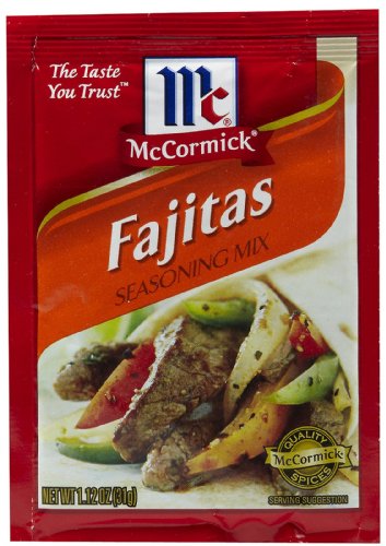 McCormick Fajitas Marinade, 1.12 oz, 3 pk