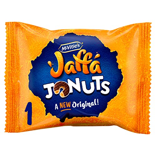 McVitie's Jaffa Cakes Original Jaffa Jonuts Kekse, einzeln verpackt, 43 g (12 Stück) von McVitie's