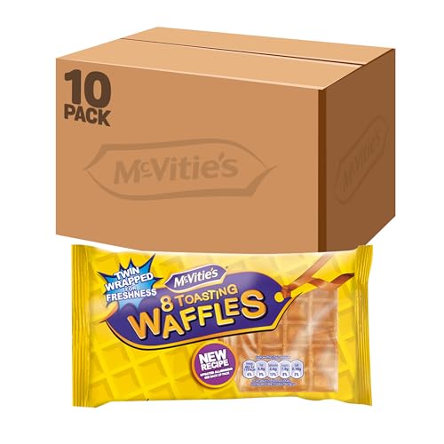 McVitie's Toast-Waffeln, 10 Packungen mit 8 Waffeln von McVitie's