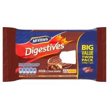 McVities Milchschokolade Digestives Doppelpack 800 g von McVitie's