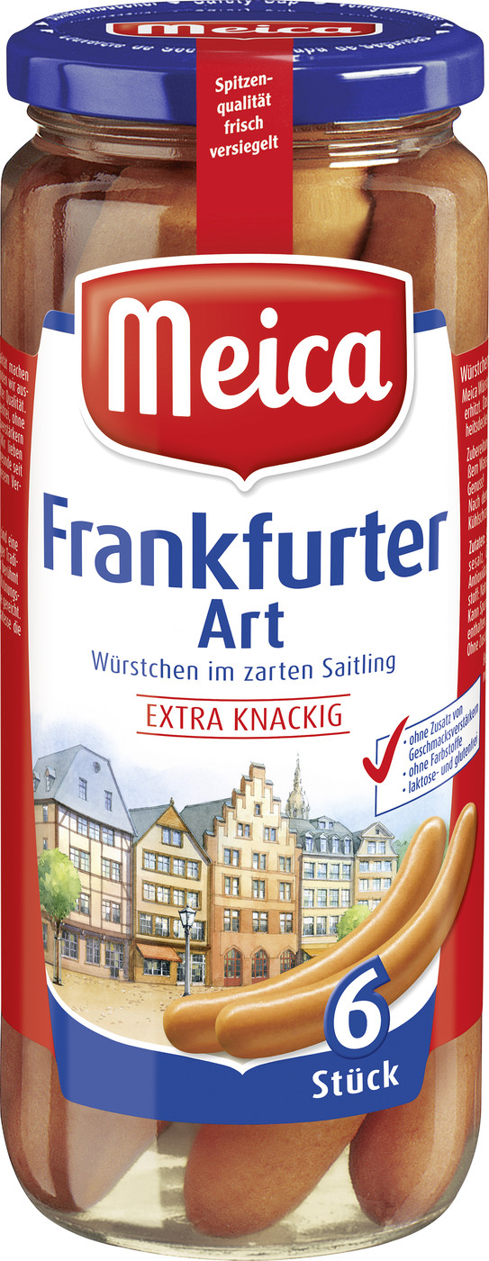 Meica 6 Frankfurter Würstchen 540G