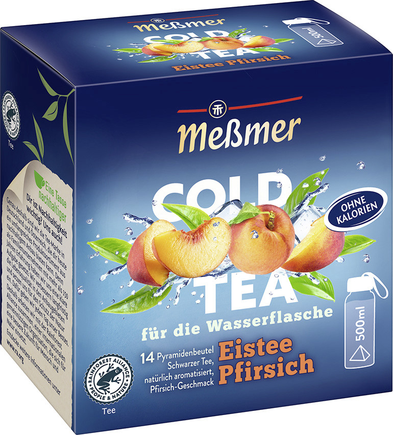 Meßmer Cold Tea Eistee Pfirsich 14ST 38,5G