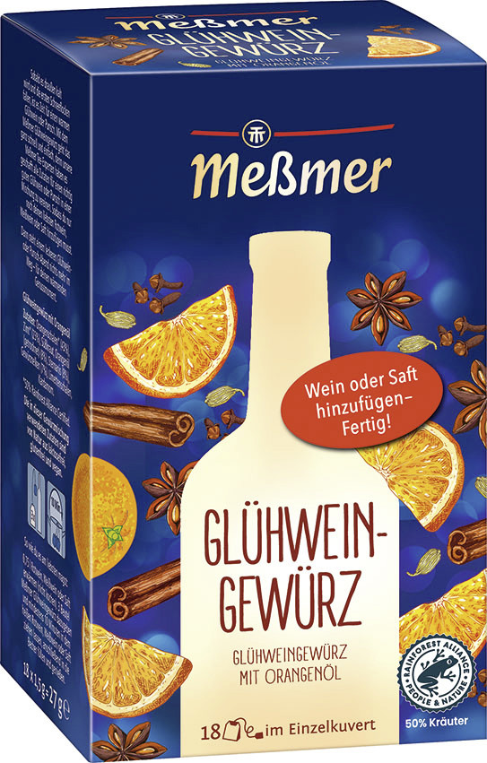 Meßmer Glühweingewürz 18ST 27G