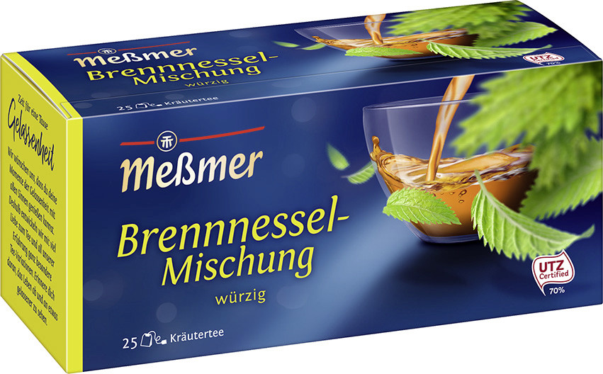 Meßmer Tee Brennnessel-Mischung 25ST 50G