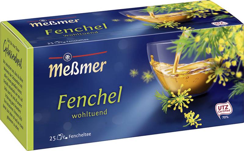 Meßmer Tee Fenchel 25ST 75G