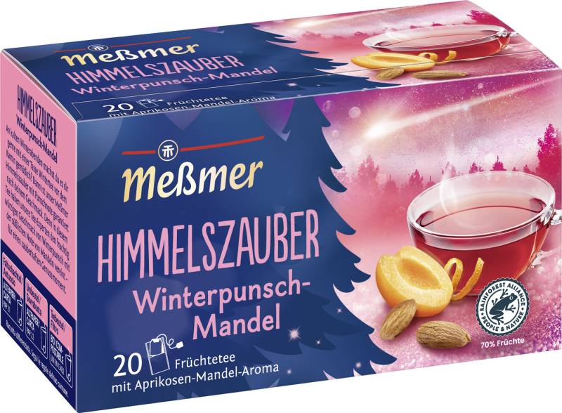 Meßmer Tee Himmelszauber Winterpunsch-Mandel 20ST 55G