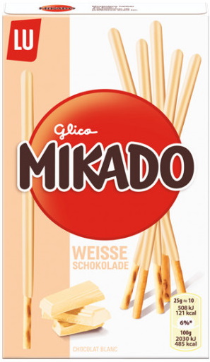 Mikado Weisse Schokolade 75G