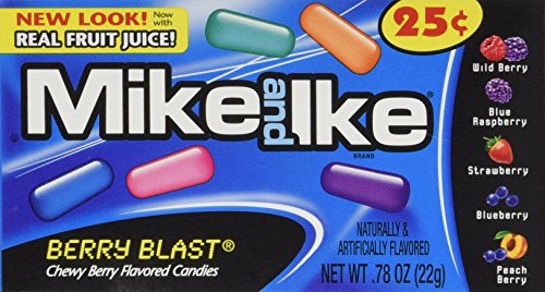 Mike and Ike Berry Blast (1 Box of 24 - .78oz Individual Packs) von Mike & Ike