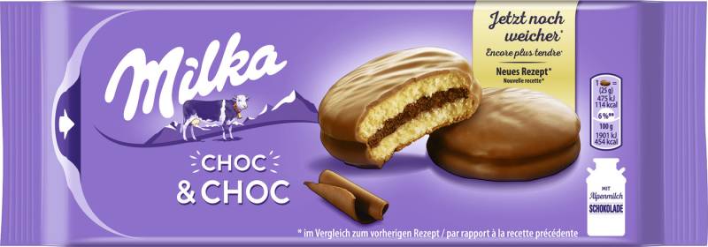 Milka Choc & Choc 175G