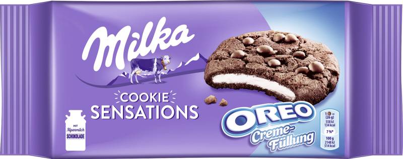 Milka Cookie Sensations Oreo 156G