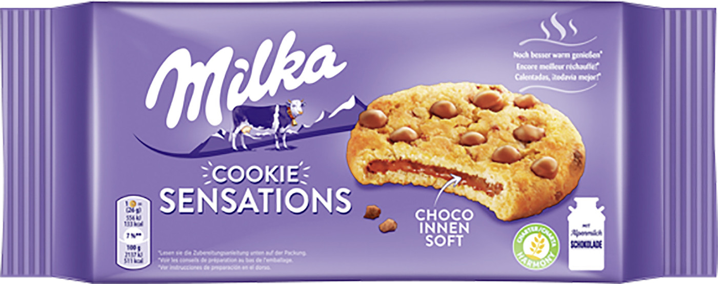 Milka Cookies Sensations 156G
