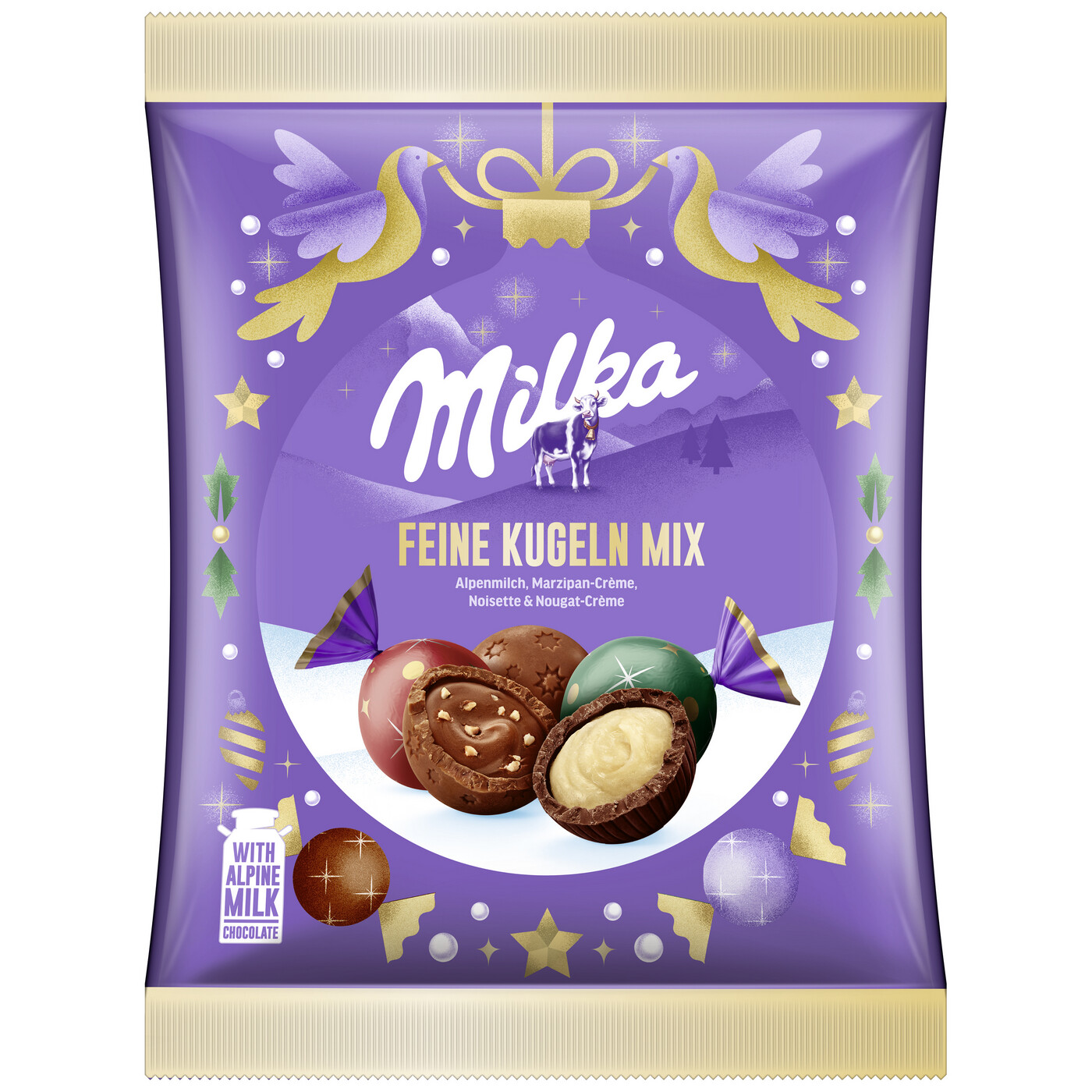 Milka Feine Kugeln Mix 136G