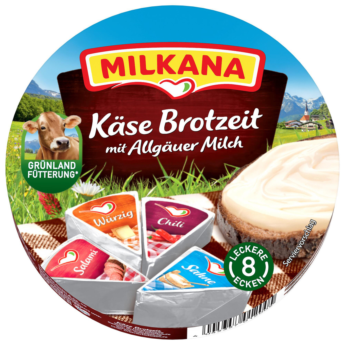 Milkana Käse Brotzeit 190G