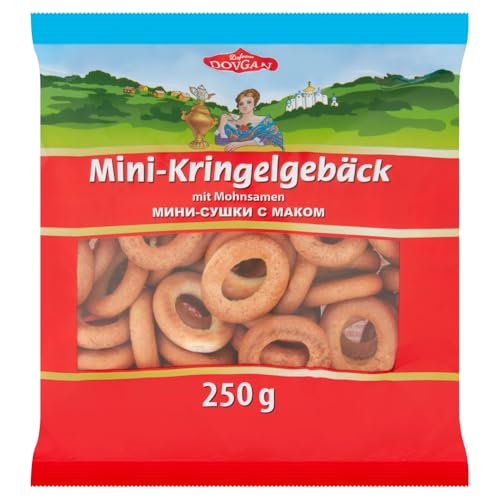 Mini-Kringelgebäck mit Mohn, 250 g