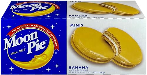 Mini Moon Pies 12ct Box (Pack of 1) (Banana) by N/A